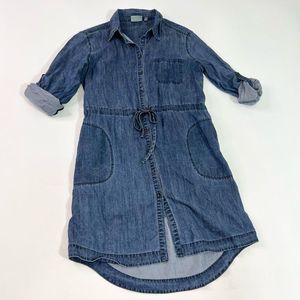 Athleta Blue Denim Mini Dress